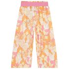 Girls Pink & Orange Trousers, 1, hi-res