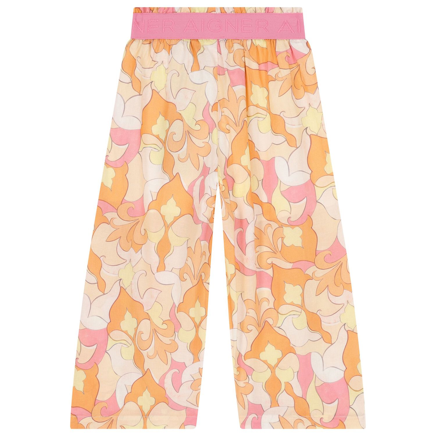 Girls Pink & Orange Trousers, 1, hi-res image number null