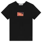 Black Iridescent Logo T-Shirt, 1, hi-res