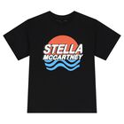 Boys Black Logo T-Shirt, 2, hi-res