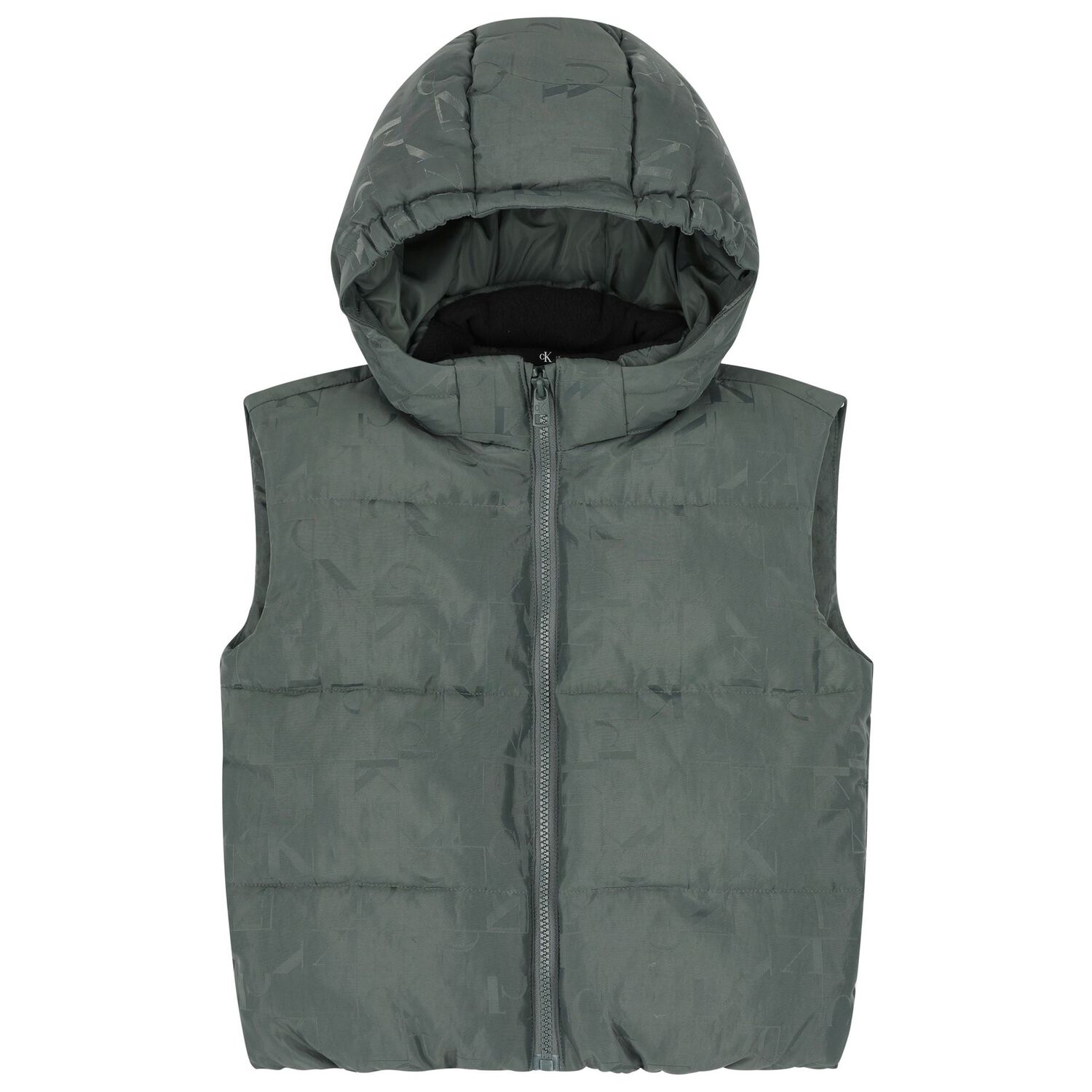 Boys Green Logo Gilet, 1, hi-res image number null