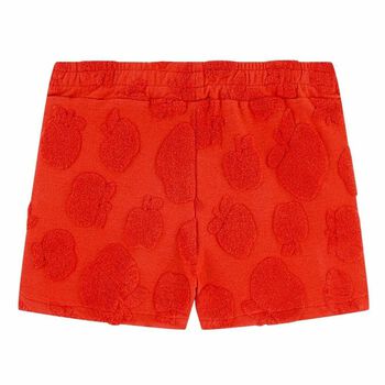 Girls Red Eclair Short