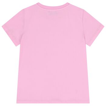 Girls Pink Logo T-Shirt