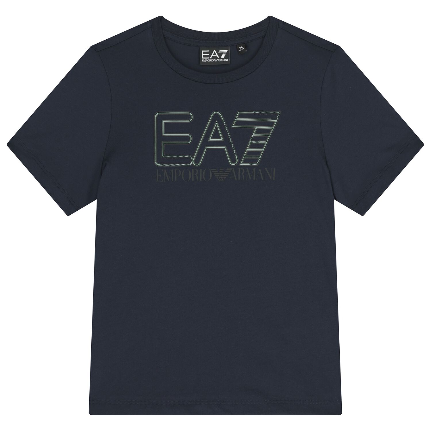 Boys Navy Blue Logo T-Shirt, 4, hi-res