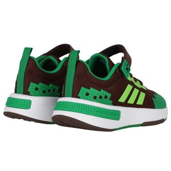 Boys Brown & Green Minecraft Pro Trainers