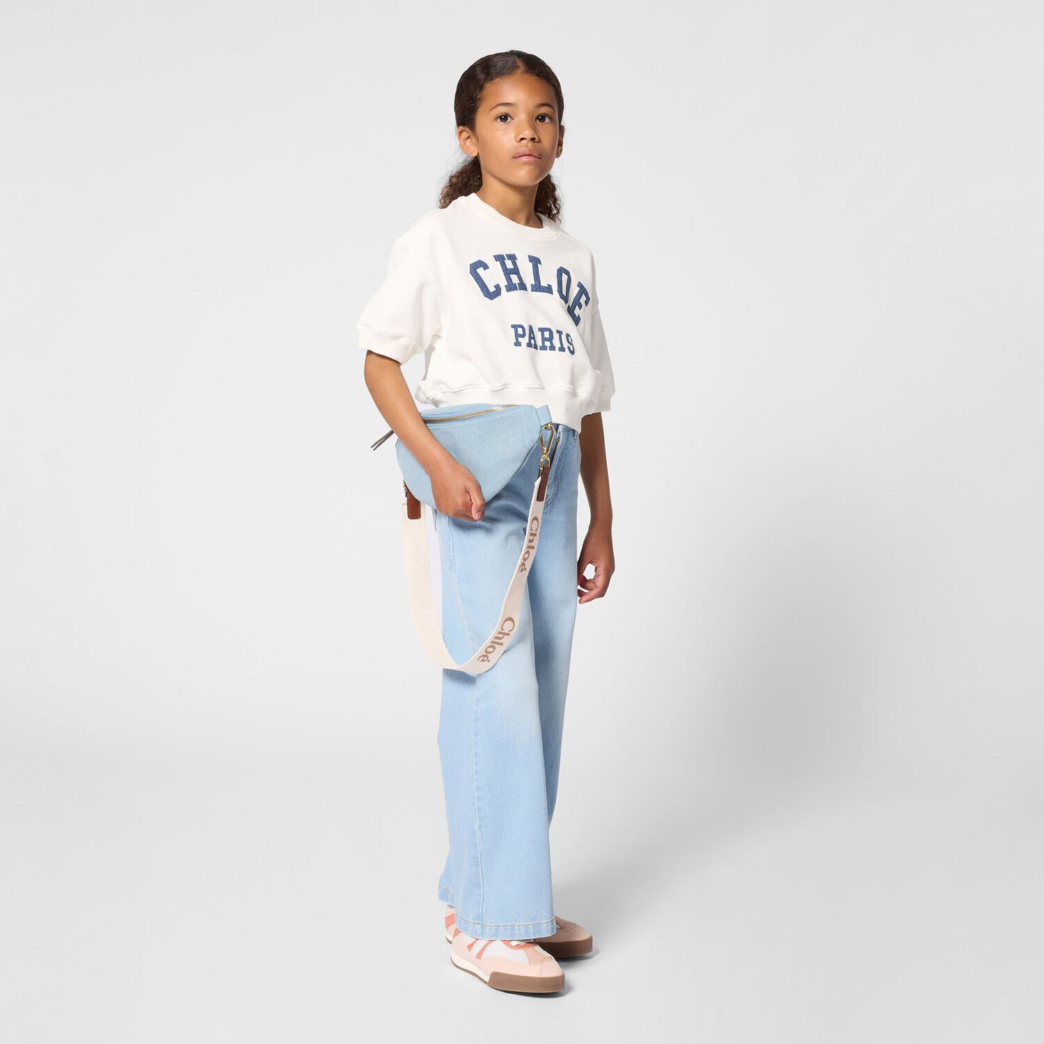 Girls Mini Me Blue Denim Jeans , 1, hi-res