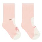 Baby Girls Pink & Ivory Socks ( 4-Pack ), 2, hi-res