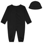 Black Mini Bones Halloween Baby Costume, 1, hi-res