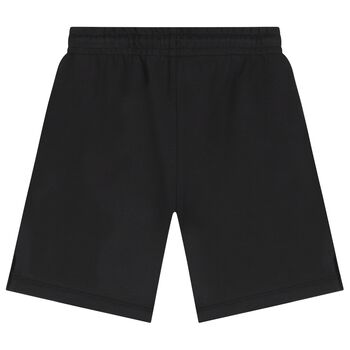 Boys Black Logo Shorts
