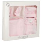 Baby Girls Pink Teddy Bear Babygrow Gift Set, 3, hi-res