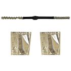 Girls Black & Gold Egyptian Pharoah Costume, 1, hi-res