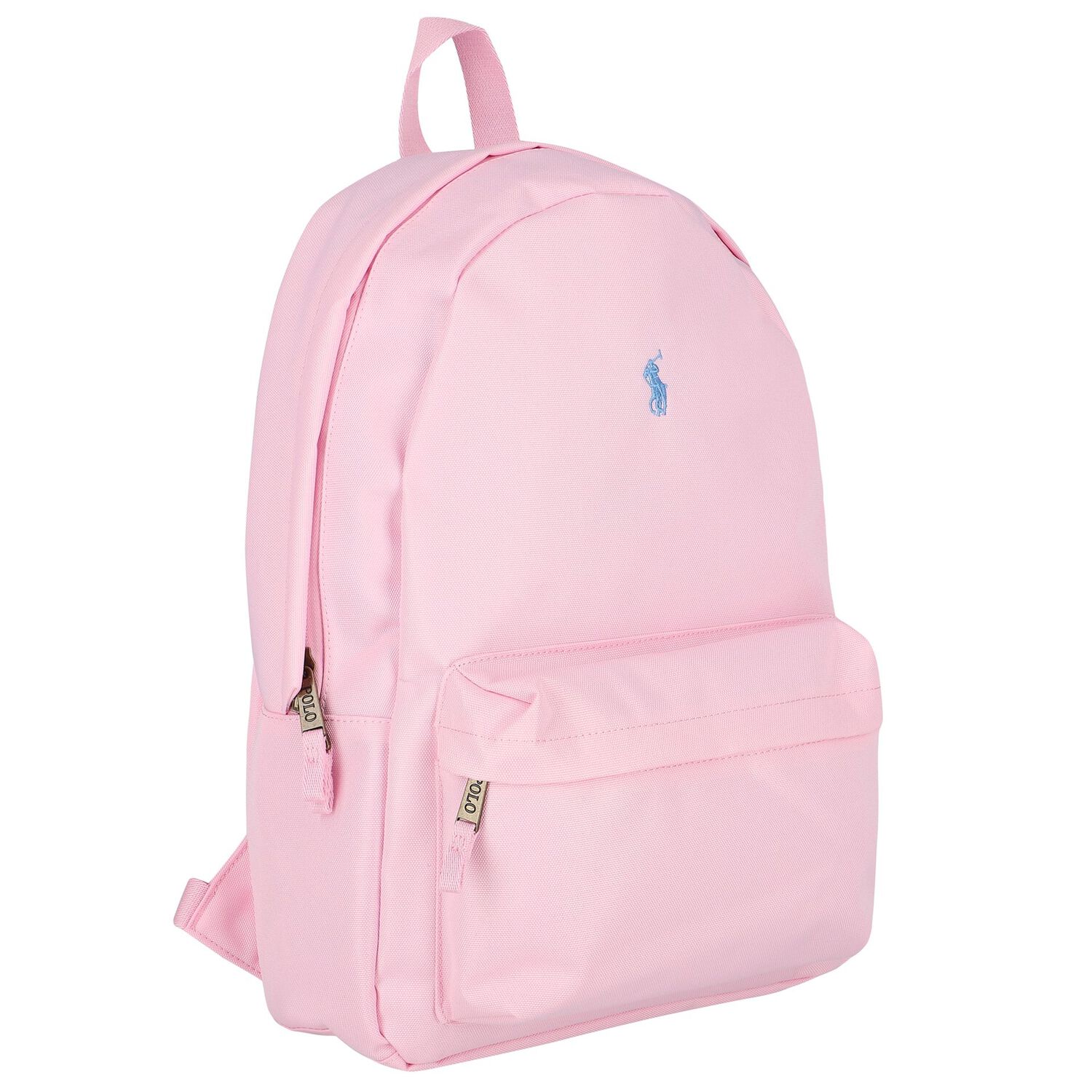 Girls Pink Logo Backpack, 4, hi-res image number null