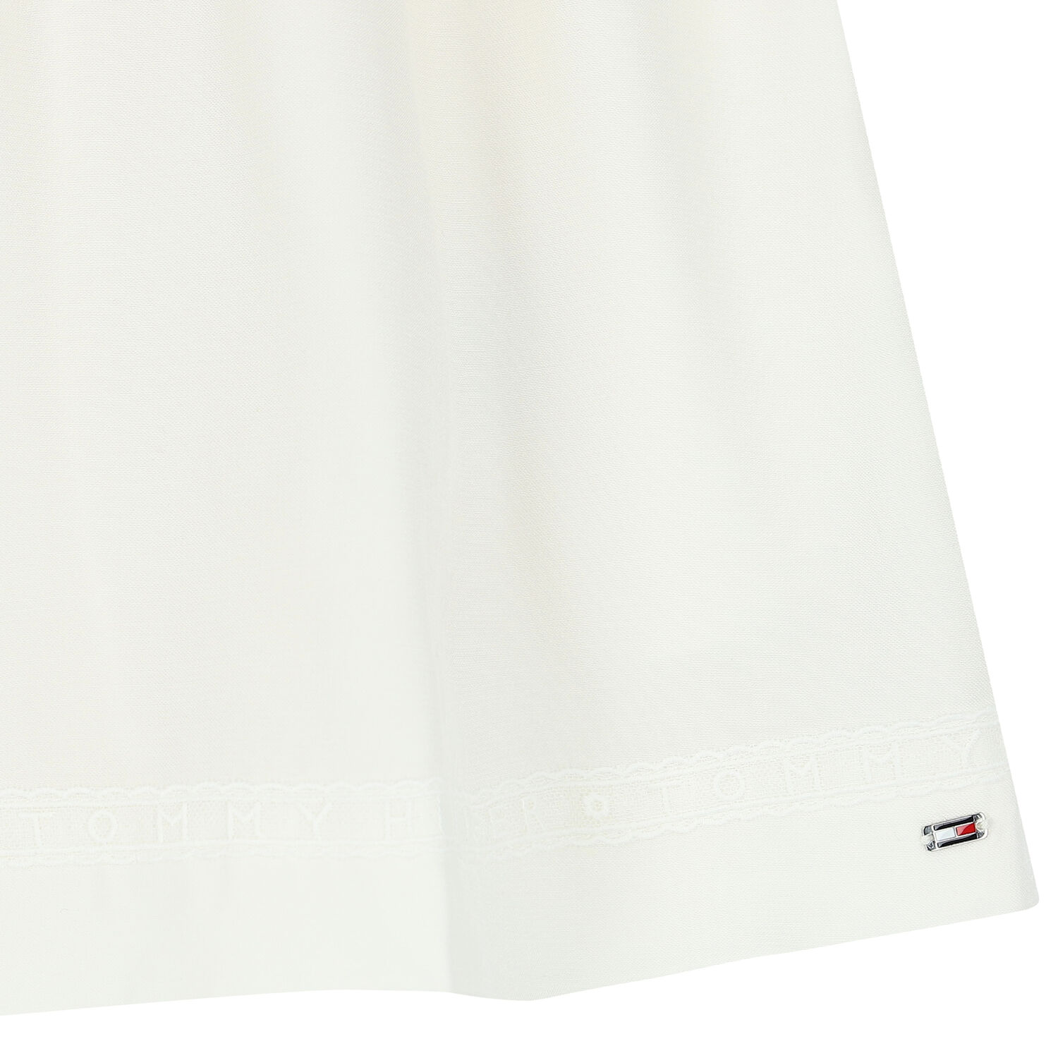 Girls Ivory Logo Dress, 1, hi-res image number null