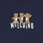 Younger Navy Blue Teddy Bear Logo T-Shirt, 3, hi-res