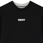 Grey & Black Logo Reversible Sweatshirt, 1, hi-res