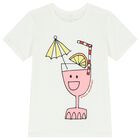 Girls Ivory Juice T-Shirt, 1, hi-res