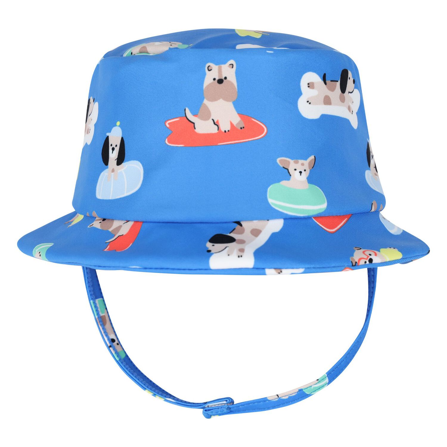 Baby Boys Blue & White Swim Set, 2, hi-res