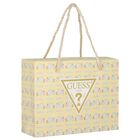 White Cotton Teddy Bear Bodysuit, 1, hi-res