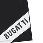 Younger Boys Black Logo Shorts, 1, hi-res