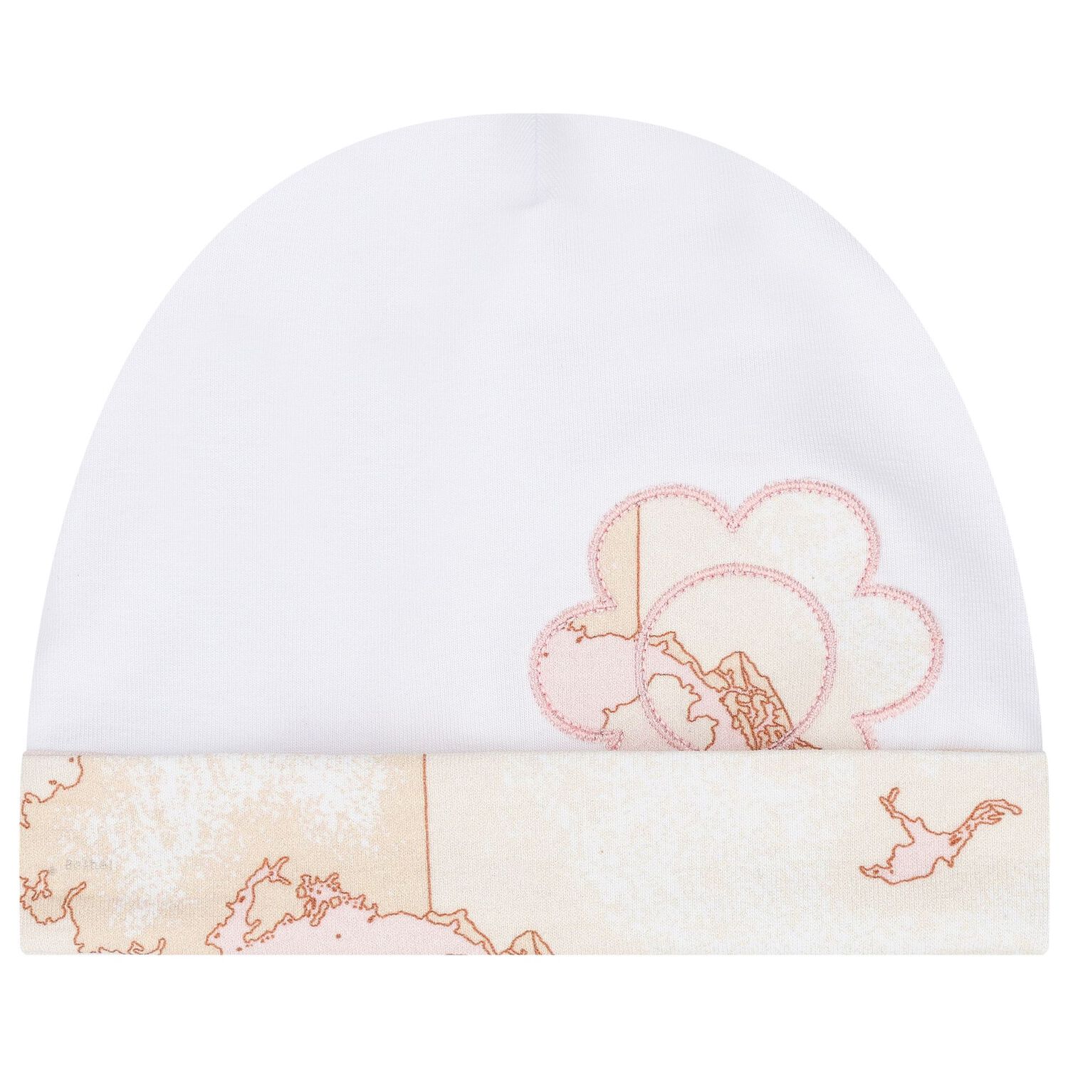 Baby Girls White & Pink Geo Map Babygrow Gift Set, 1, hi-res