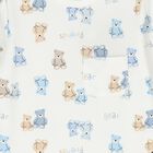 Baby Boys White & Blue Bodysuit Set, 1, hi-res