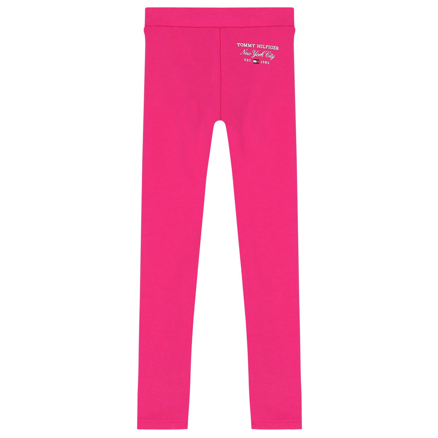 Girls Pink Logo Leggings, 1, hi-res image number null