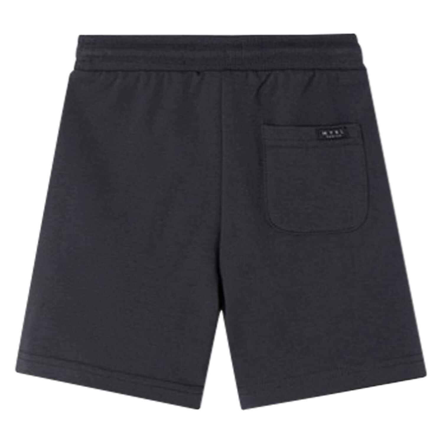 Boys Black Cotton Shorts, 2, hi-res