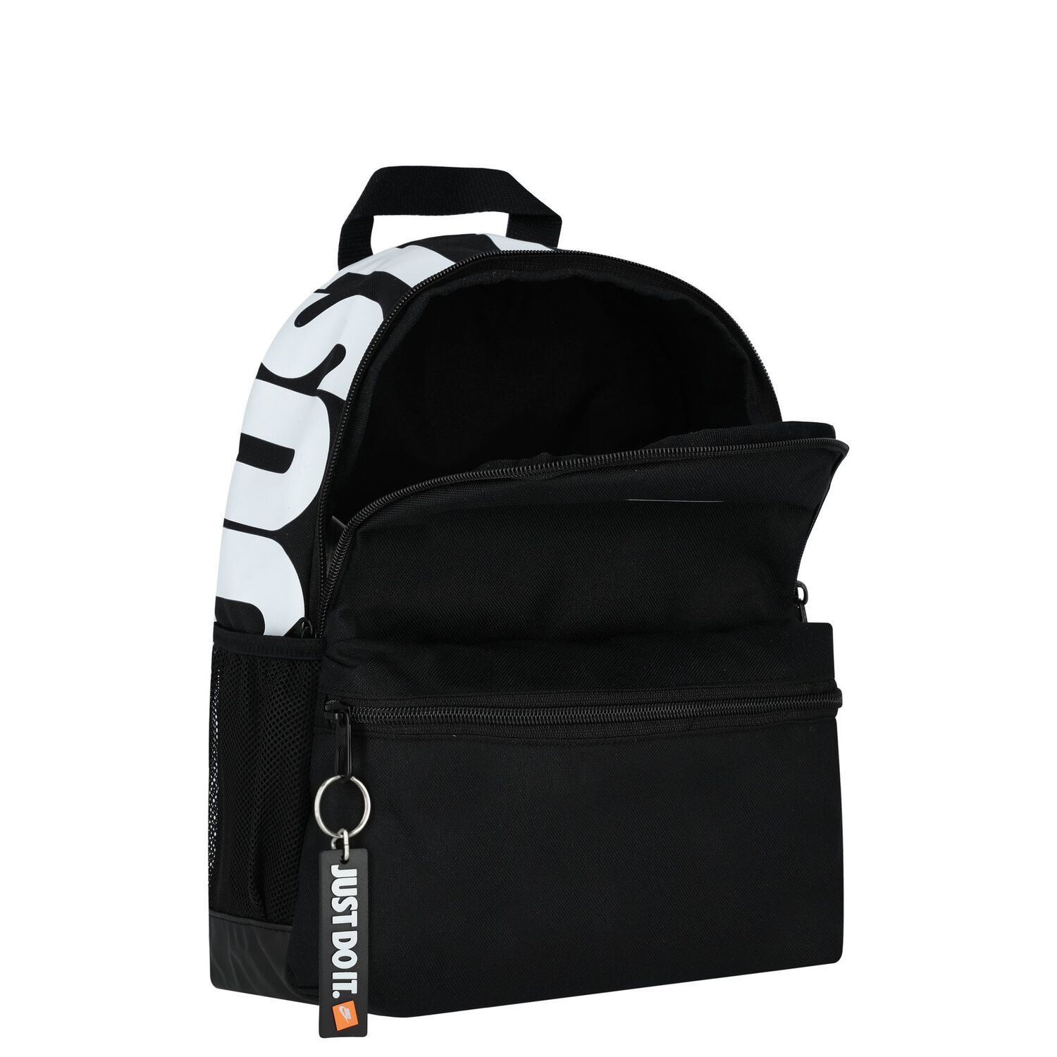 Black Logo Backpack, 1, hi-res