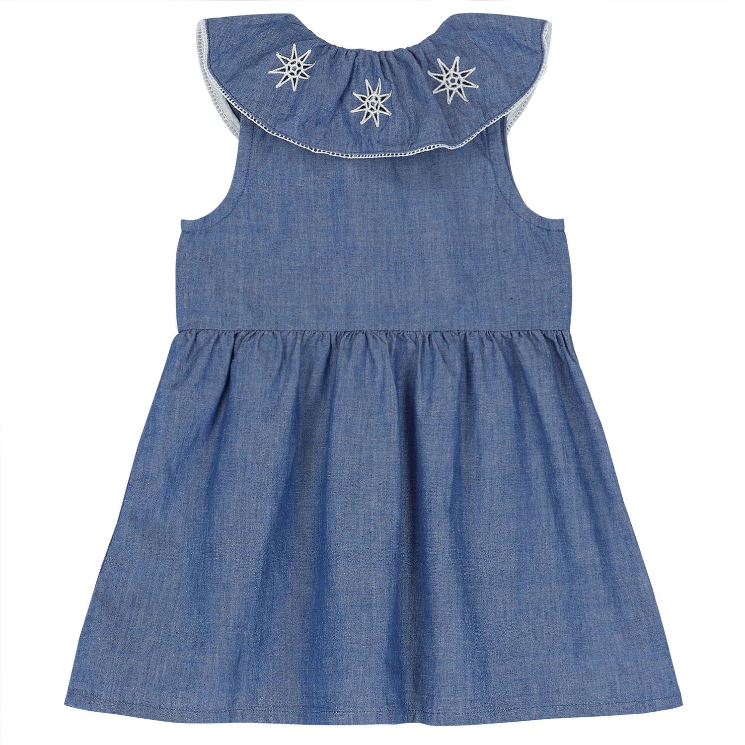 Younger Girls Blue Star Dress, 1, hi-res image number null