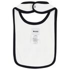 Baby Boys White & Black Bodysuit Set, 1, hi-res