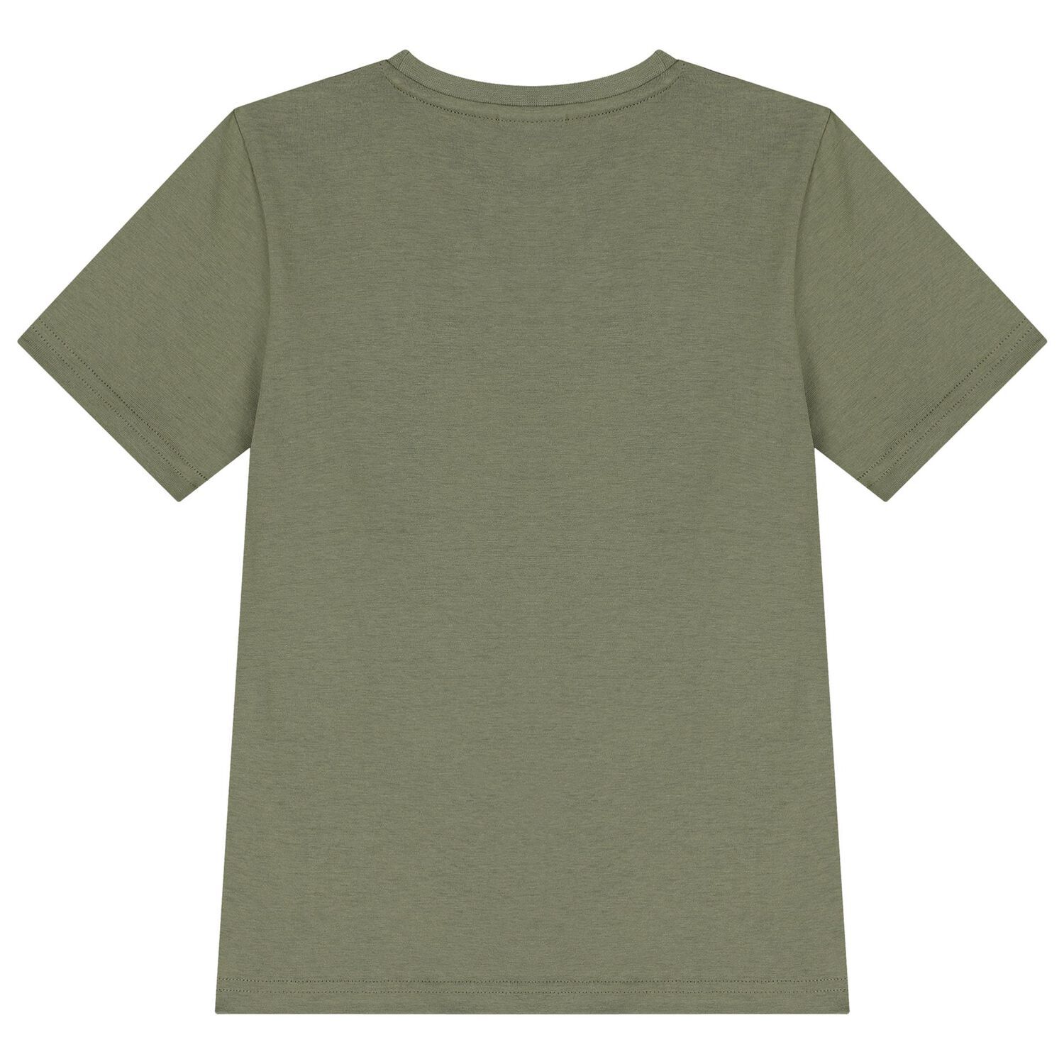 Boys Green Logo T-Shirt, 3, hi-res