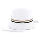 Baby Boys White Logo Hat, 1, hi-res
