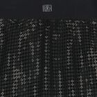 Girls Black Logo Sequin Mesh Midi Skirt, 1, hi-res
