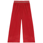 Girls Red Trousers, 1, hi-res
