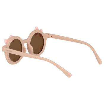 Girls Pink Embellished Sunglasses