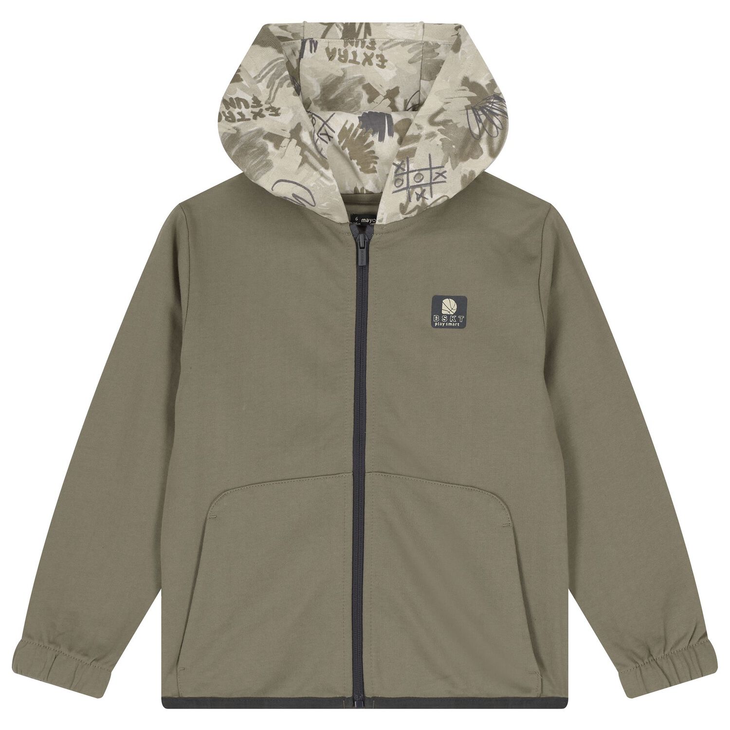 Boys Green & Grey Tracksuit Set (3 Piece), 2, hi-res