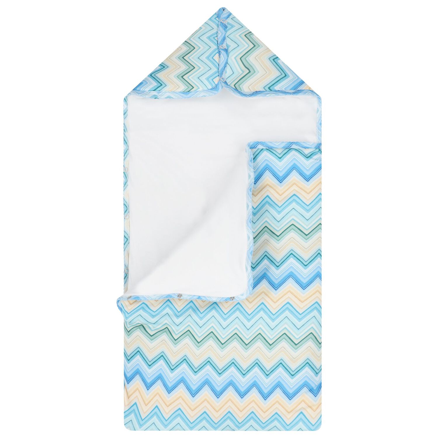 Blue & Yellow Zig Zag Baby Nest, 4, hi-res image number null