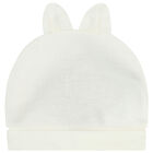 Ivory Baby Hat & Mittens Set, 1, hi-res