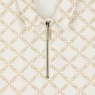 Girls Ivory Logo Polo Dress, 1, hi-res