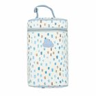 Baby Boys Ivory & Blue Thermal Bottle Bag , 2, hi-res