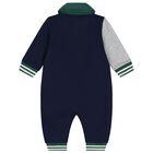 Baby Boys Multi-Coloured Logo Romper, 1, hi-res