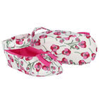 Baby Girls Pink Floral Pre Walker Shoes, 1, hi-res