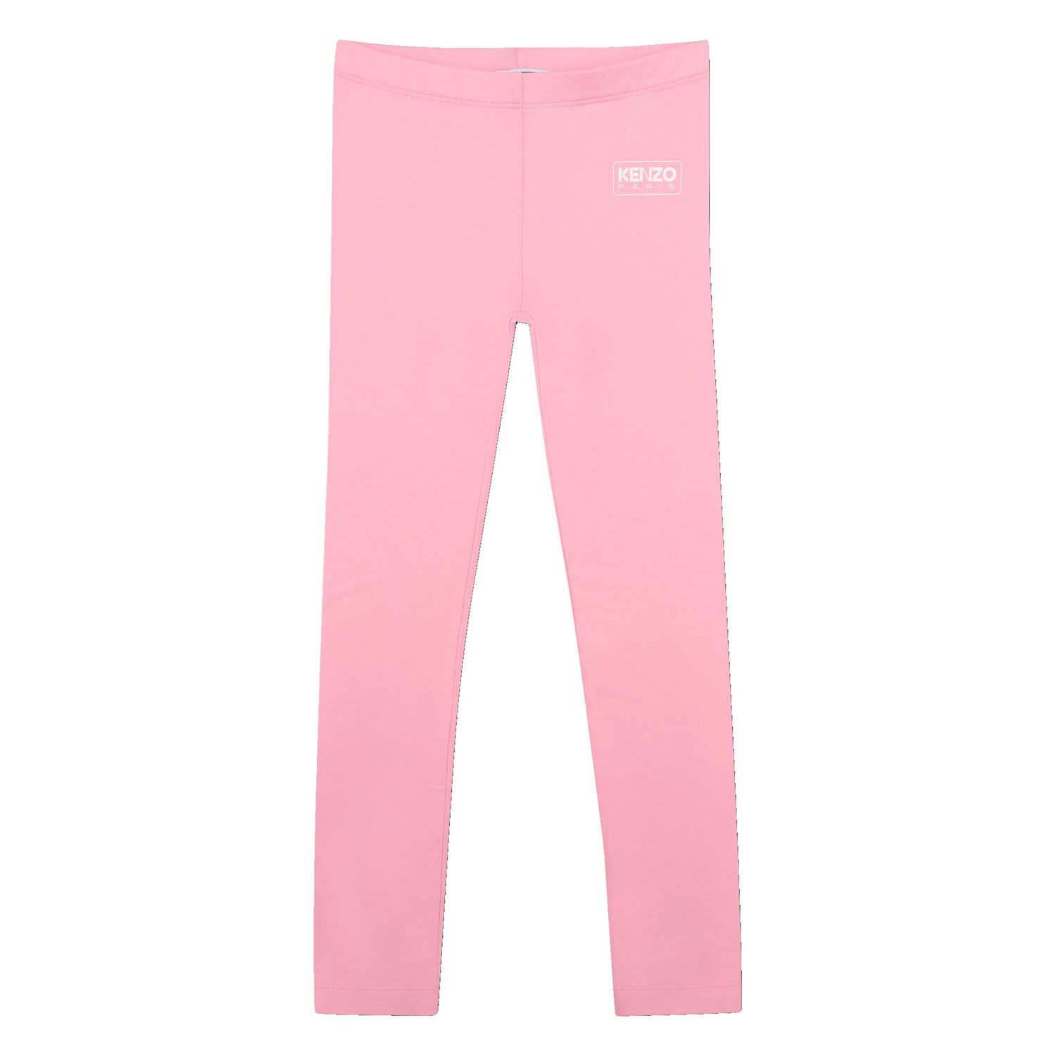 Girls Pink Logo Leggings, 1, hi-res image number null