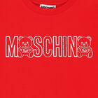Red Teddy Logo T-Shirt, 3, hi-res