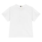 Younger Boys White Frog Logo T-Shirt, 1, hi-res