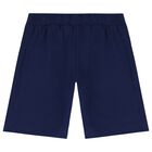 Boys Red & Navy Blue Marvel Shorts Set, 1, hi-res