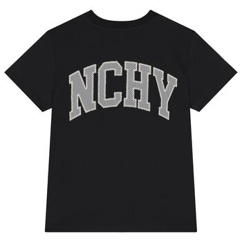 Boys Black Logo T-Shirt