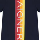 Boys Navy Logo T-Shirt, 1, hi-res