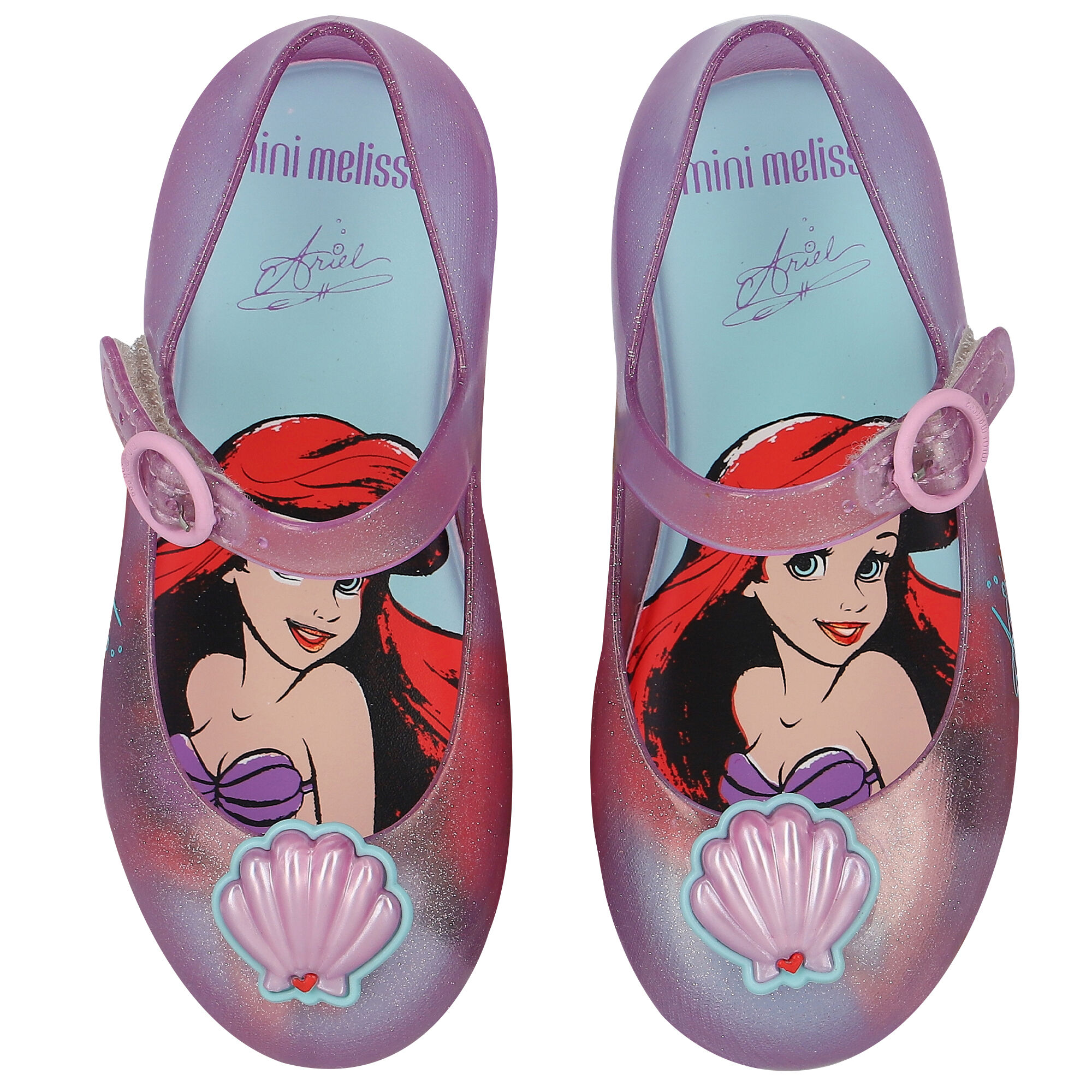 Mini melissa blue shoes store