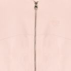 Girls Pink Logo Hooded Zip Up Top, 1, hi-res